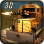 Gunship Battle Bullet Train 3D icon